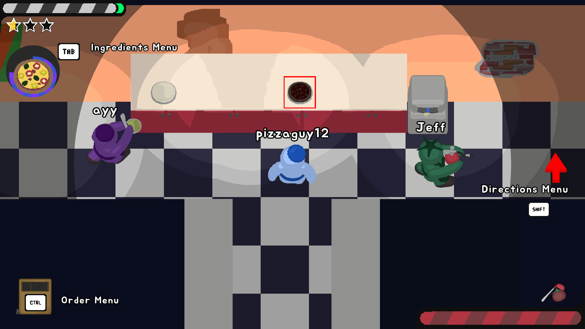 Screenshot Burnt Pizza